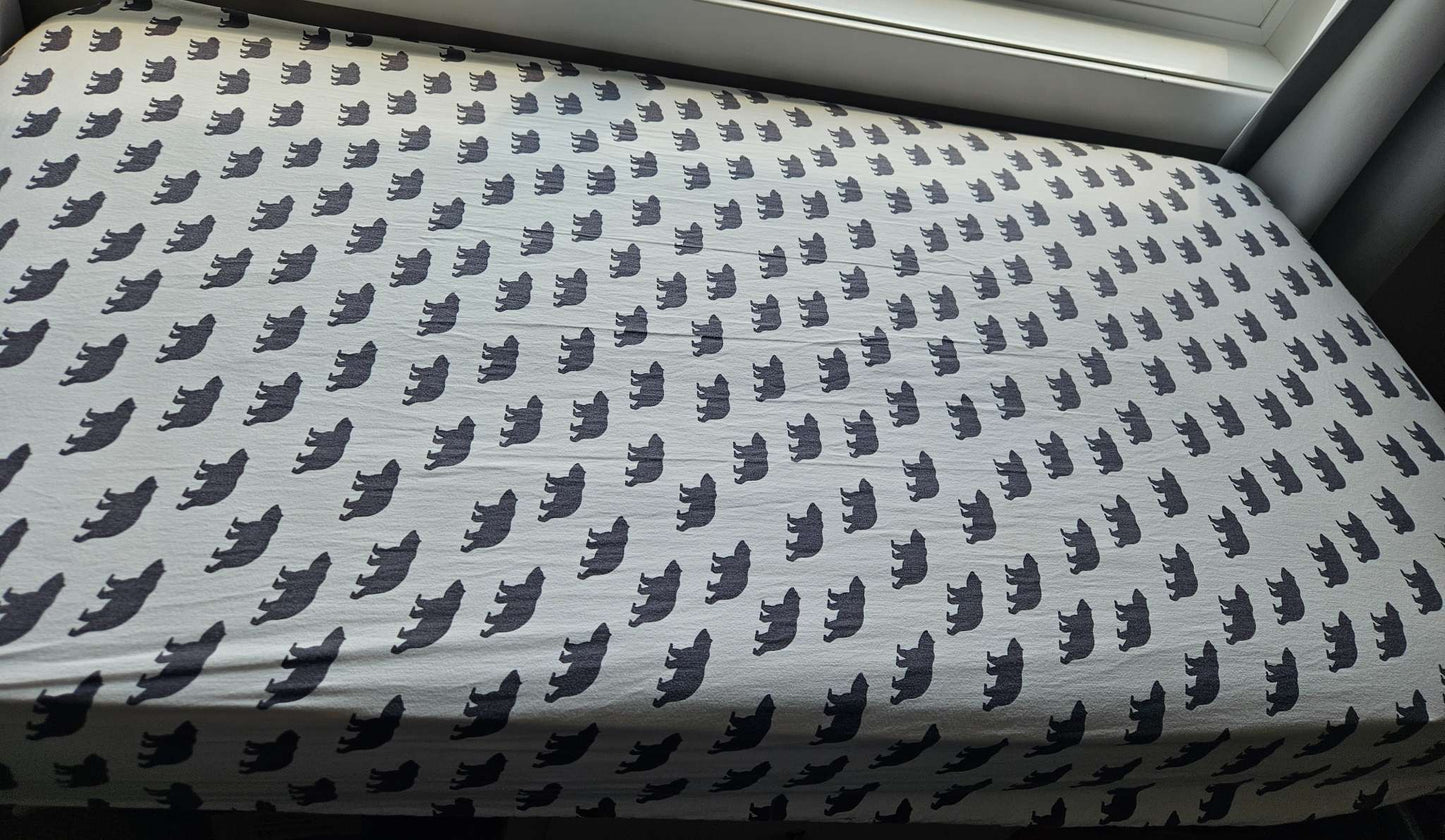 Wild one crib blanket and sheets