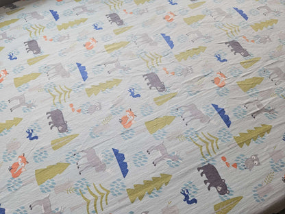 Wild one crib blanket and sheets