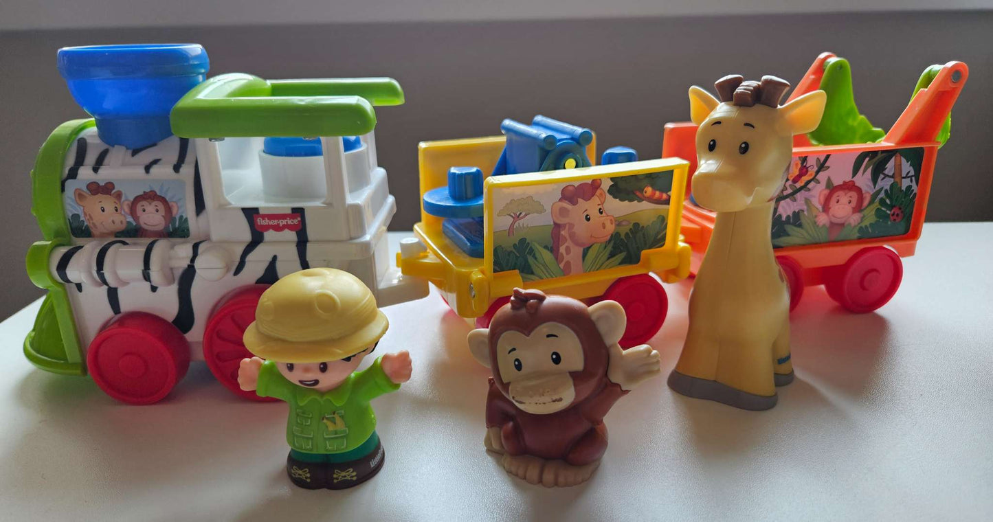 Fisher price/little people zoo train
