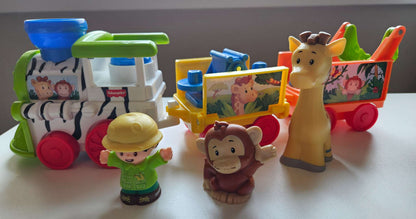 Fisher price/little people zoo train