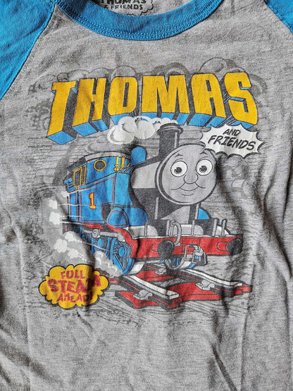 Thomas the train and Blue long sleeve shirts , Kids 5/5T