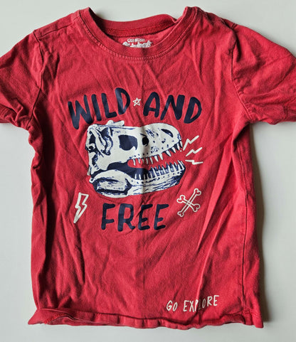 Osh kosh dinosaur and monster truck t-shirts , Kids 4/4T
