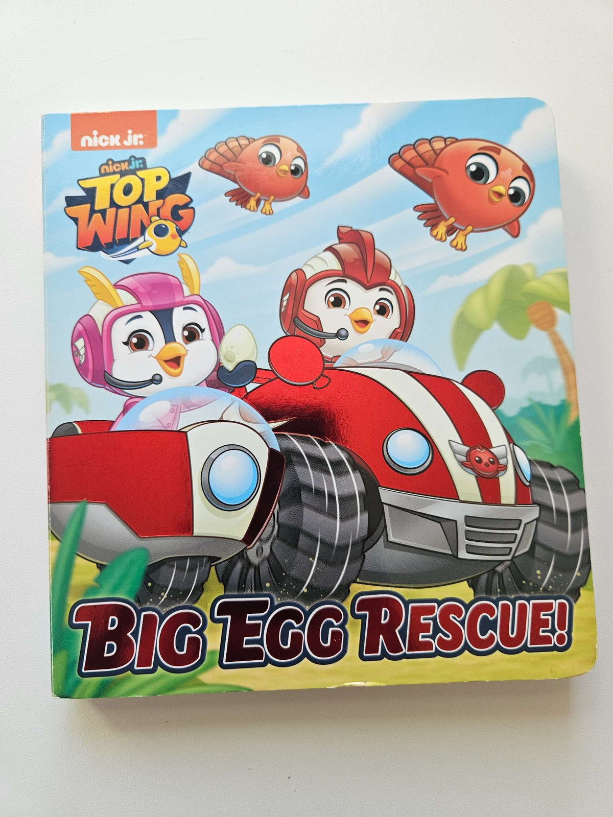 Top wings board book