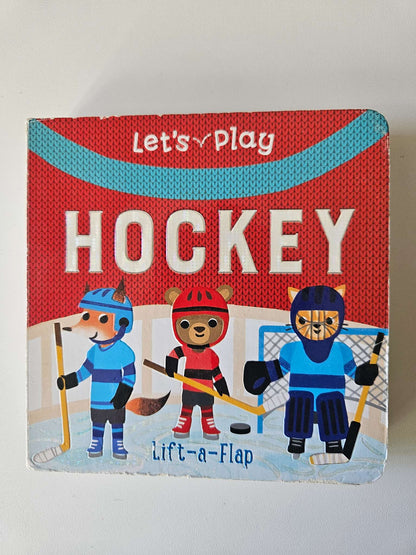 Lets play hockey flap board book