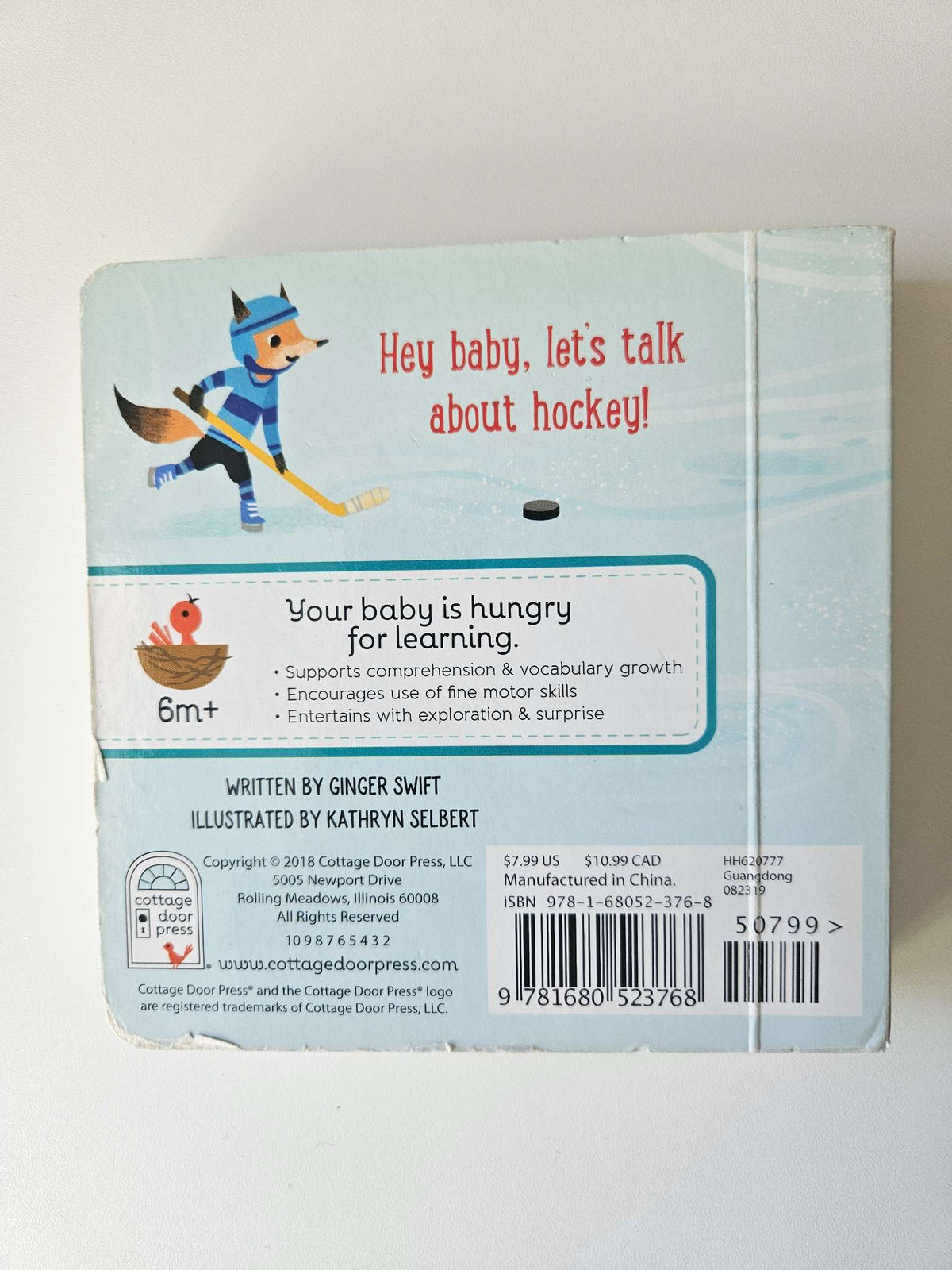 Lets play hockey flap board book