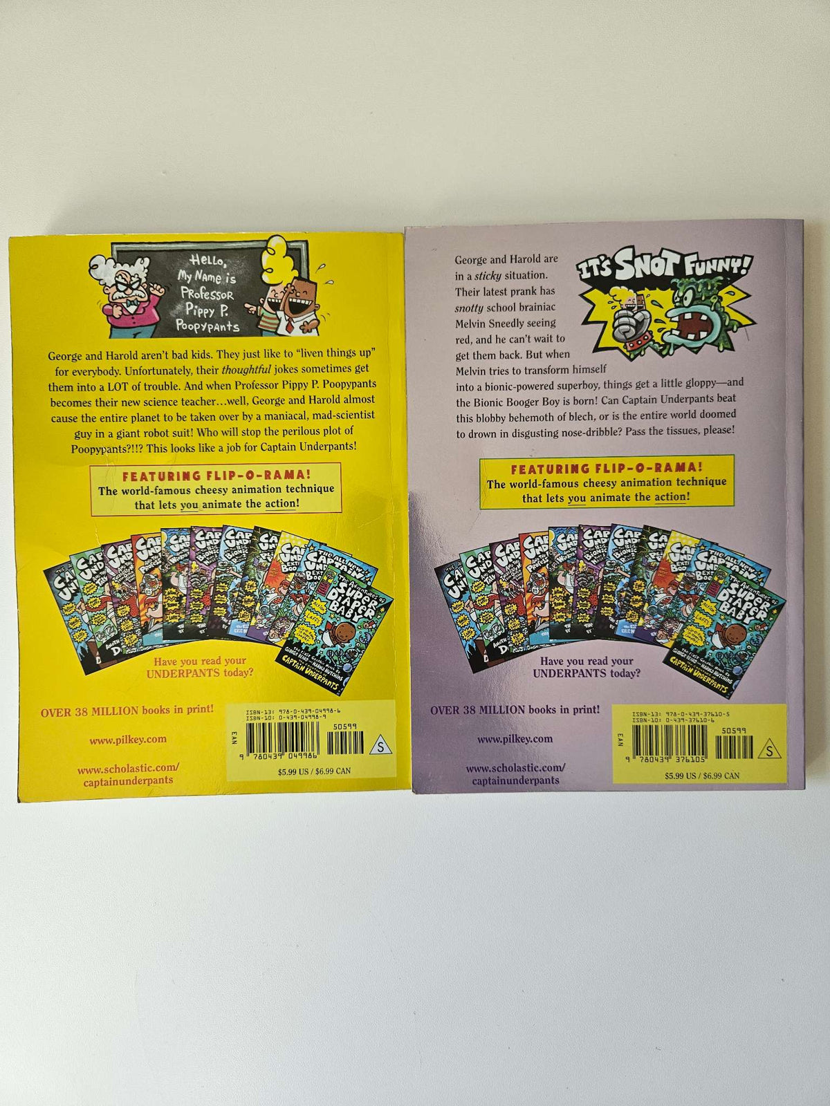 Captain Underpants chapter books