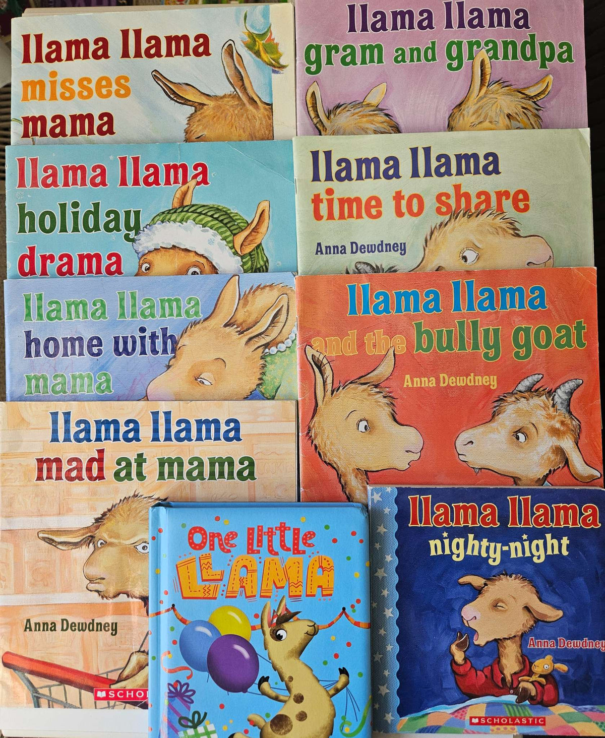 Llama and llama llama books