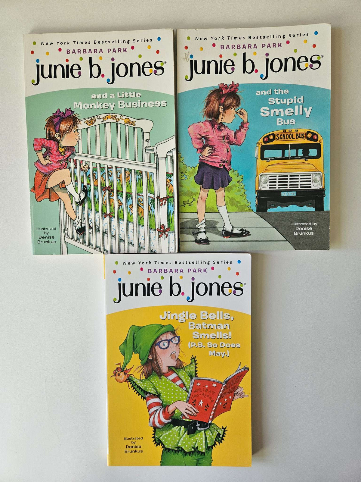 Junie B. Jones books set of 3