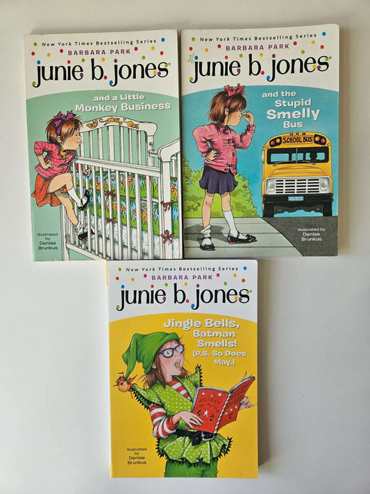 Junie B. Jones books set of 3
