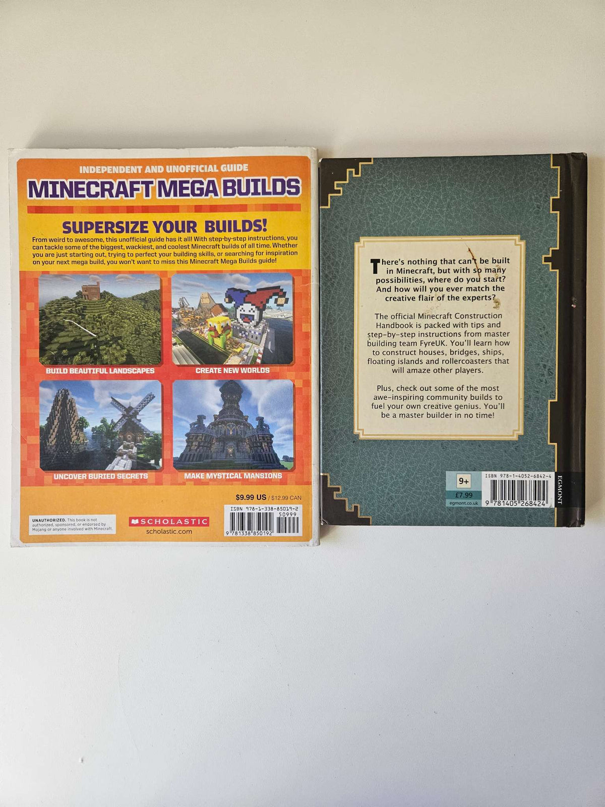 Minecraft build books
