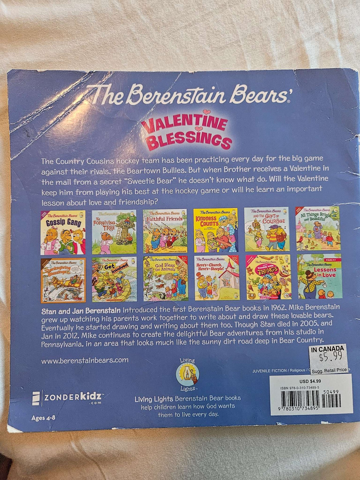 Silly Sam Squirrel, Why I love hockey, Buster goes to cowboy camp, Bernenstein Bears Valentine Blessings Books