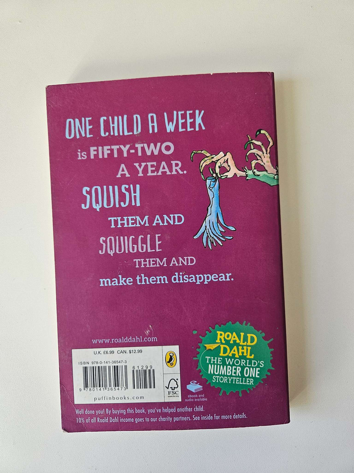 The Witches chapter book