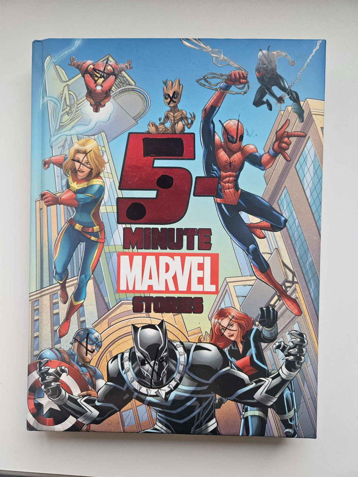 5 minute marvel books
