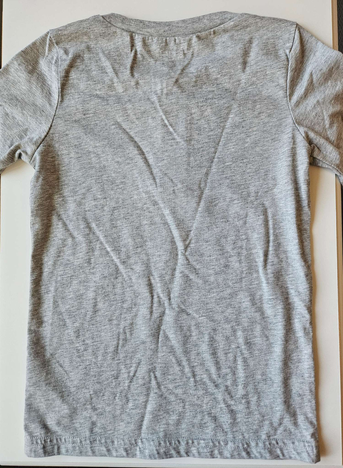 Carters grey striped button t-shirt, Kids 7