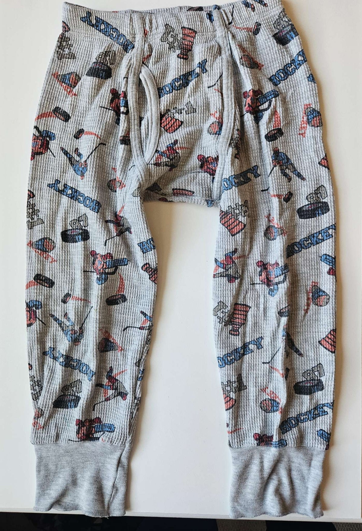 Boys hockey PJ bottoms , Kids 4/4T