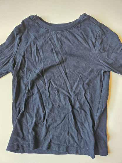 Old navy dark and light blue long sleeve shirts , Kids 5/5T