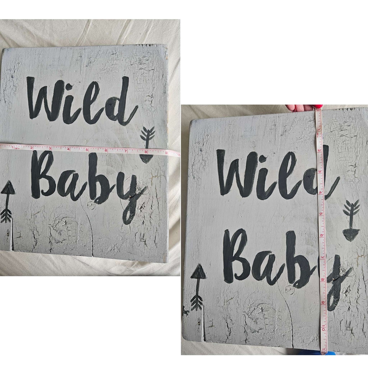 Wild Baby 3 wooden picture set