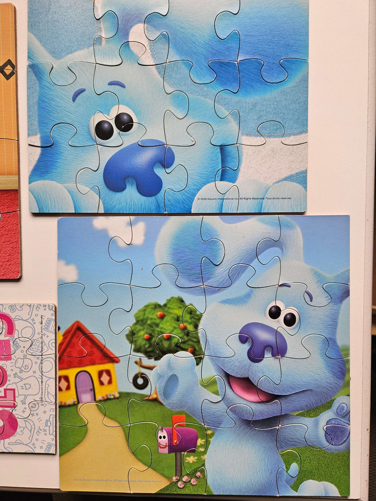 Blues Clues 5 pack wooden puzzle set