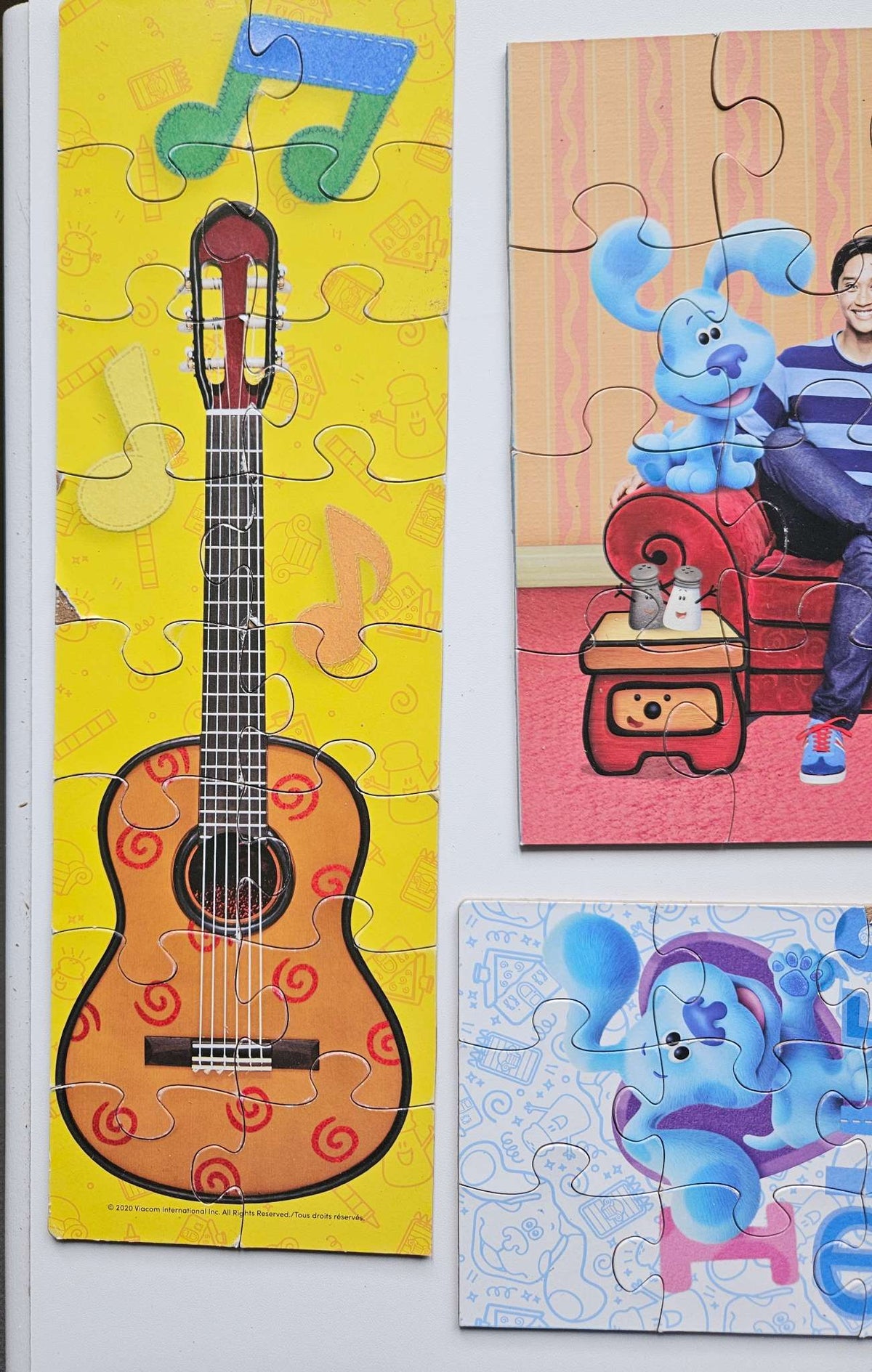 Blues Clues 5 pack wooden puzzle set