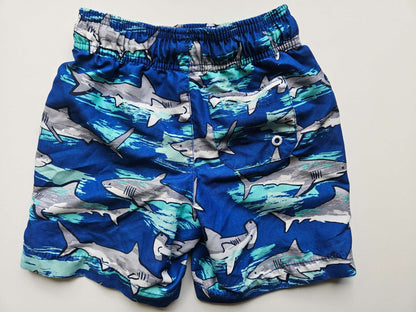 Shark swim trunks , Kids 4/4T