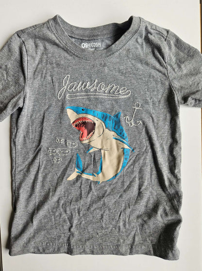 Jawsome shark t-shirt , Kids 5/5T