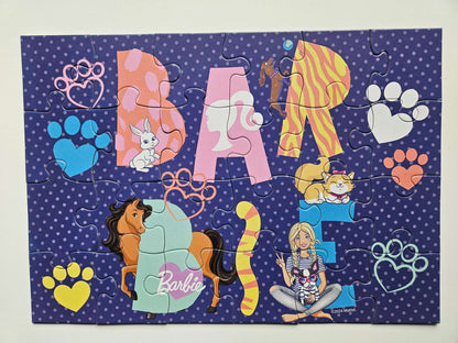 Barbie 3x24 piece puzzles