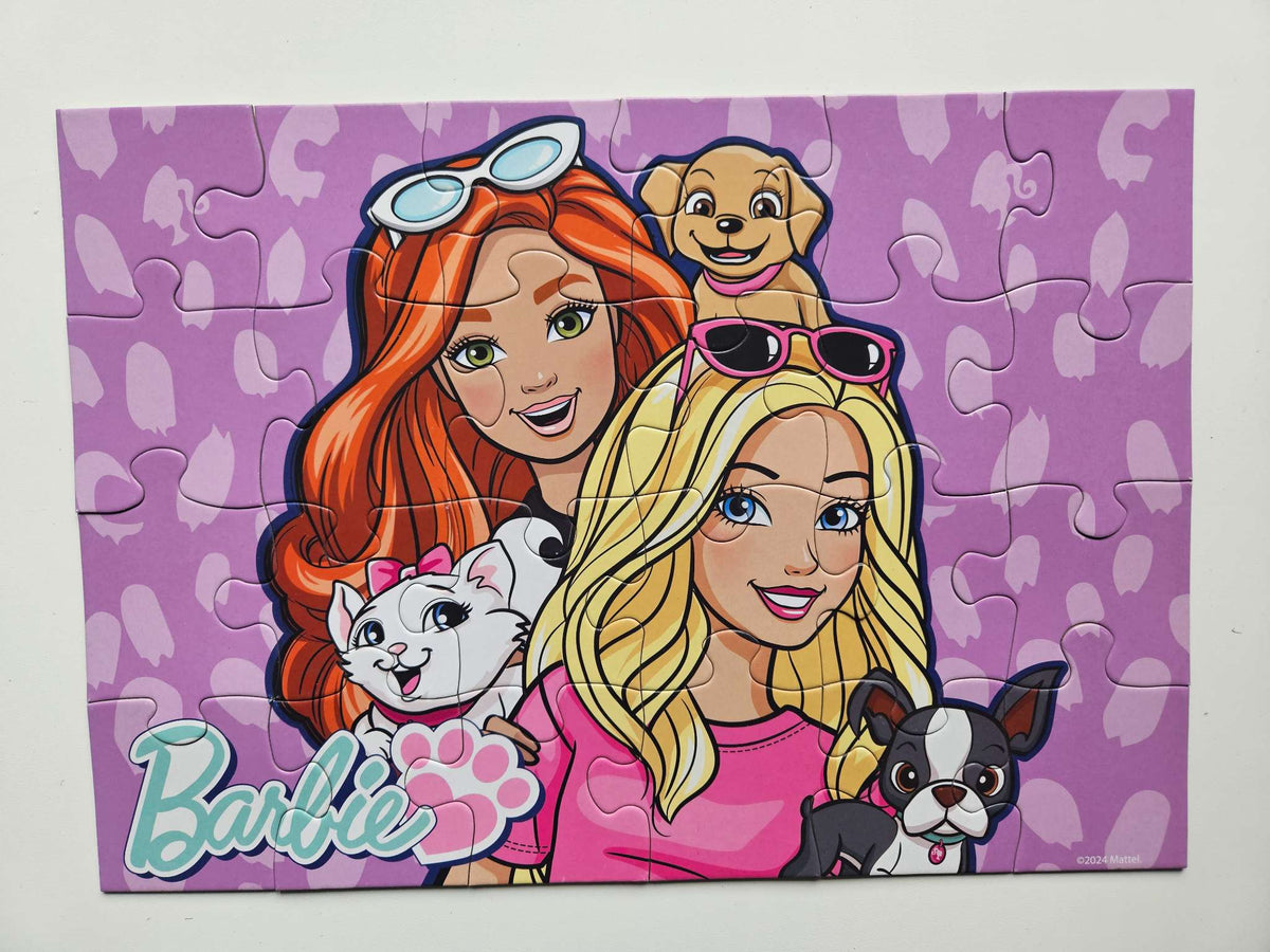 Barbie 3x24 piece puzzles