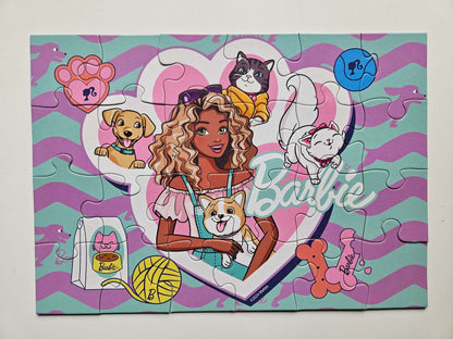 Barbie 3x24 piece puzzles
