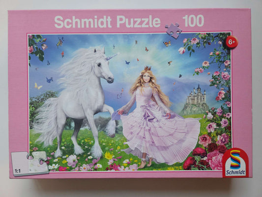 100 piece princess puzzle