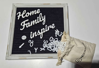 Felt board and letters