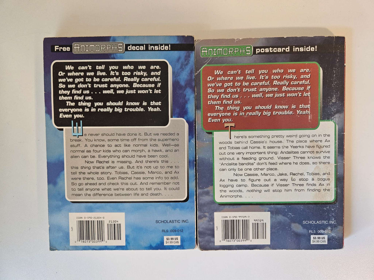 Animorphs chapter books