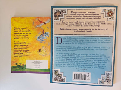 Exploring educational books (Tales of Greece, Explorers who got lost)