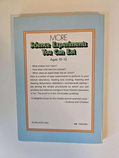 Science Experiments you can eat book