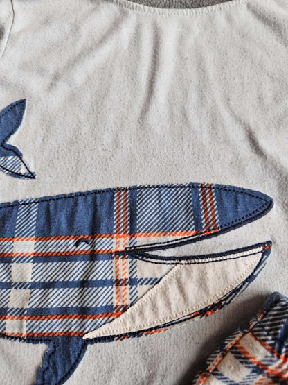 Carter's 4T shark pajama set , Kids 4/4T