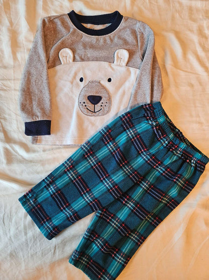 Carter's 24 month 2 piece polar bear pajama set , Kids 24 Month (18-24M)