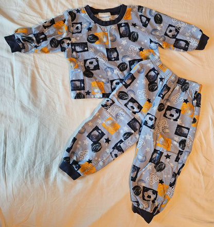 Size 2 Cherokee sport pajama 2 piece set , Kids 2T