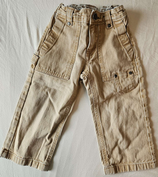 Janie and Jack 2T construction pants , Kids 2T