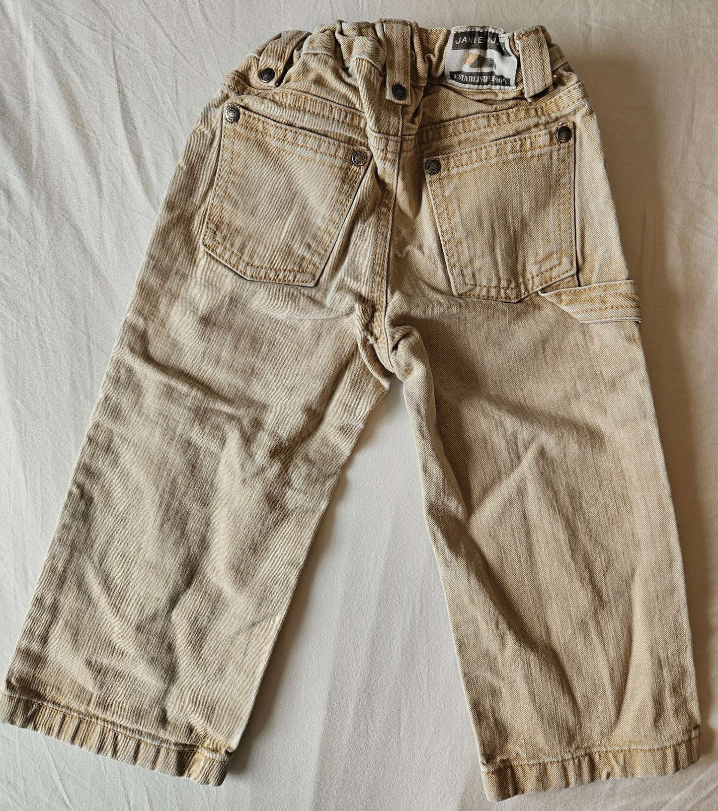 Janie and Jack 2T construction pants , Kids 2T