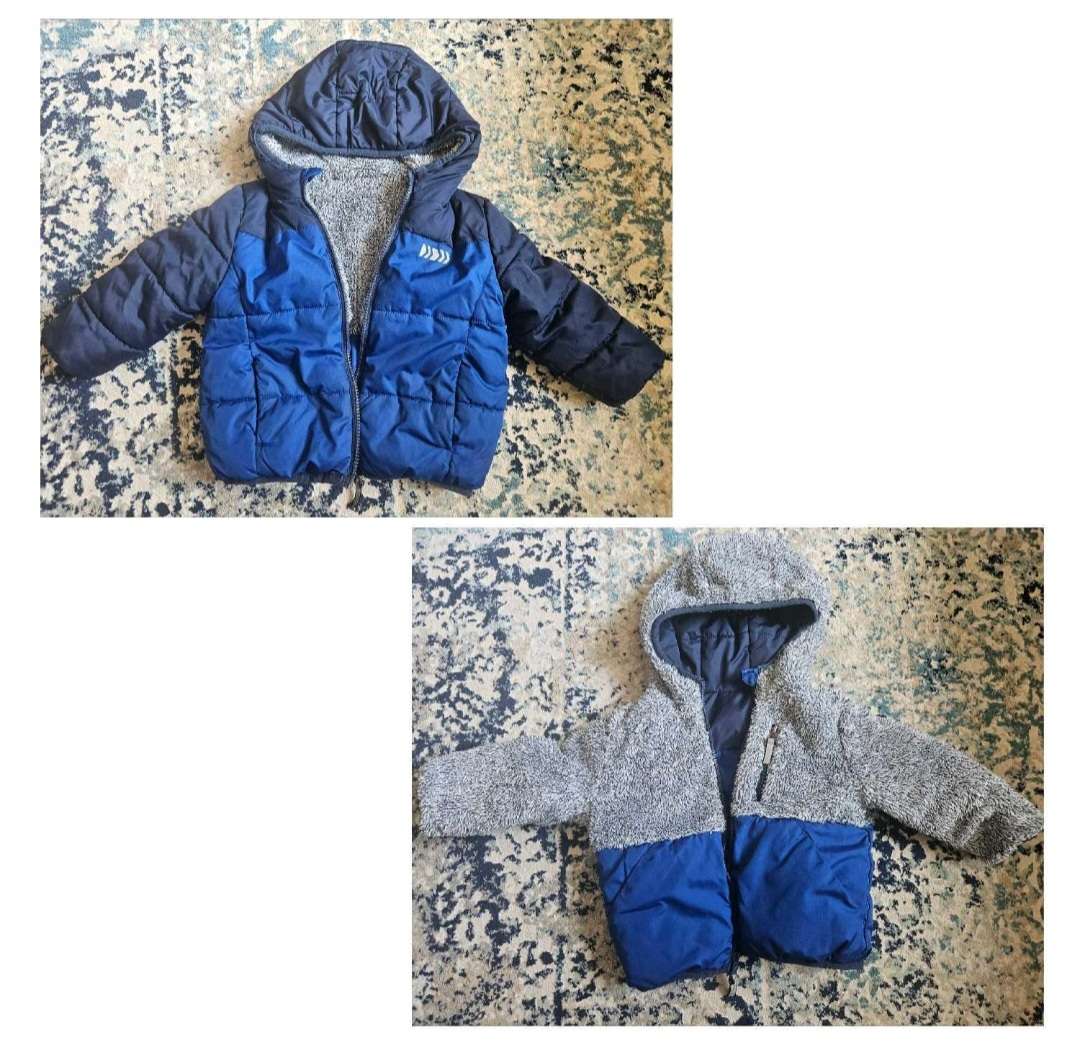 George reversible fleece jacket size 3T, Kids 3T