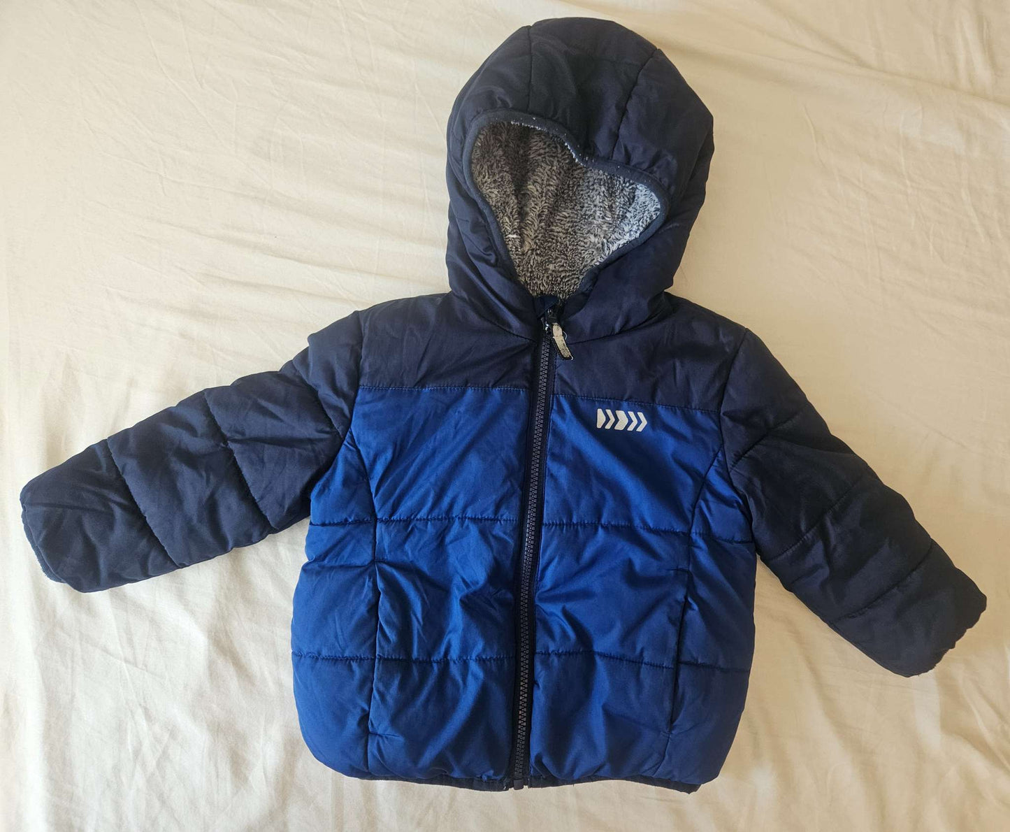 George reversible fleece jacket size 3T, Kids 3T