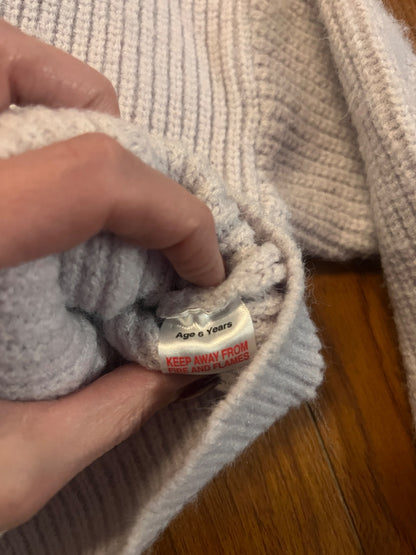 Girls Button-Up Sweater, Kids 6/6X