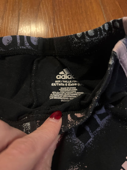 Girl’s Adidas Leggings, Kids 6/6X