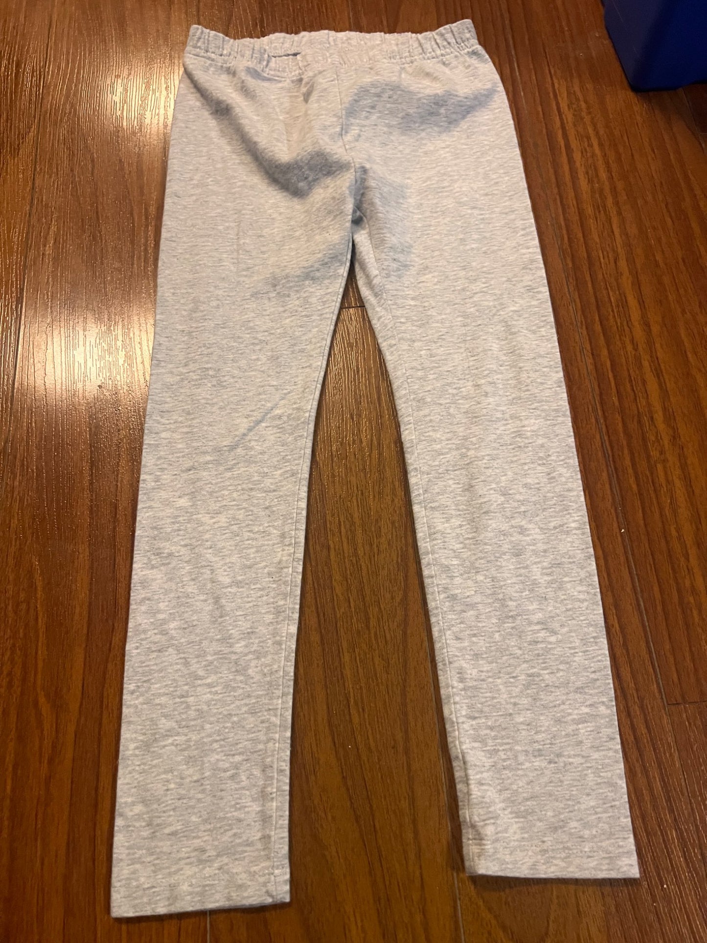 Girl’s Light Grey Leggings, Kids 6/6X