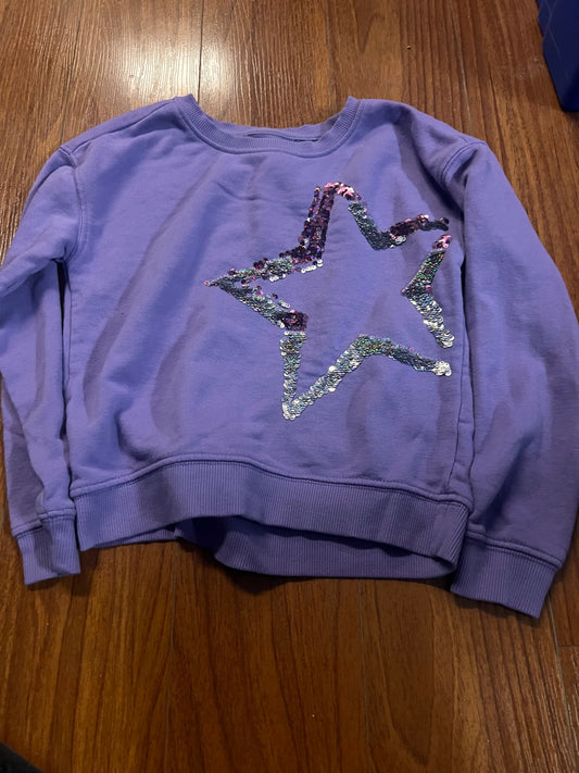 Girl’s Star Sweater, Kids 6/6X