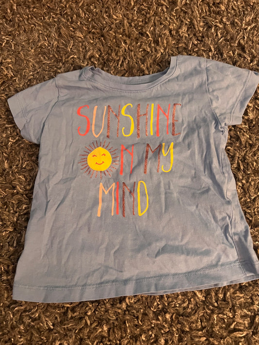 Girl’s Sunshine T-shirt , Kids 6/6X