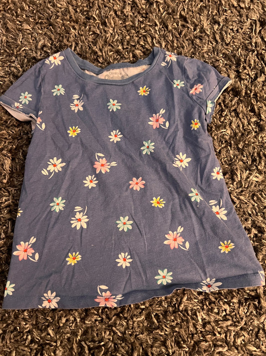 Girl’s Flower T-Shirt , Kids 6/6X