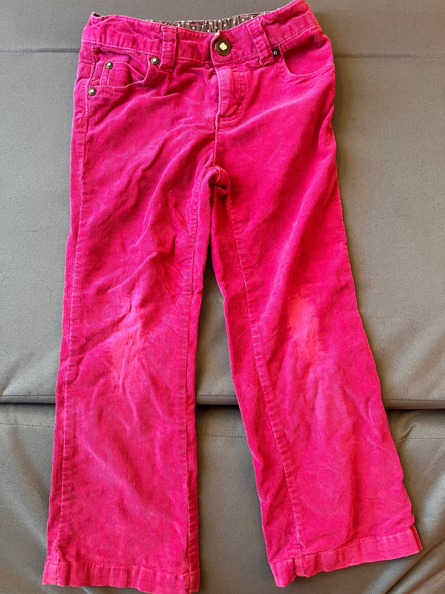 Girl’s Corduroy Pants, Kids 6/6X