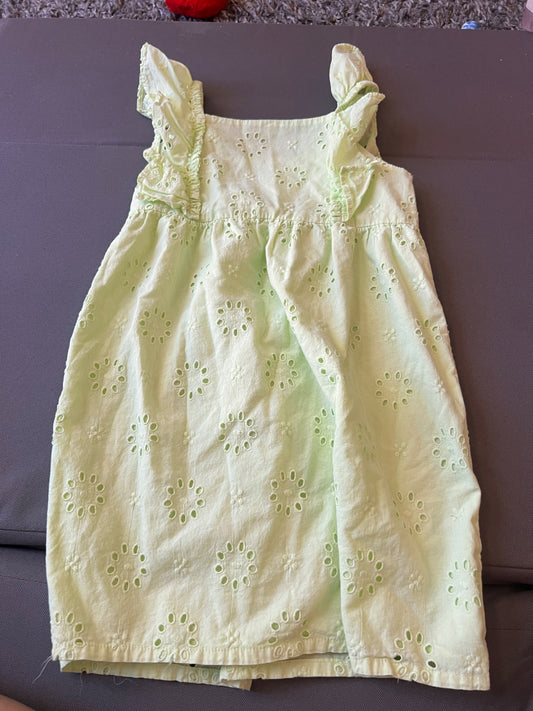 Girl’s Lace Green Dress, Kids 6/6X