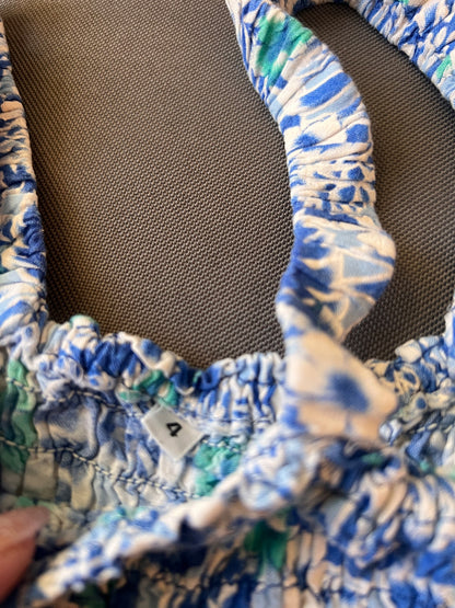 Girl’s Size 4 Flower Dress, Kids 4/4T