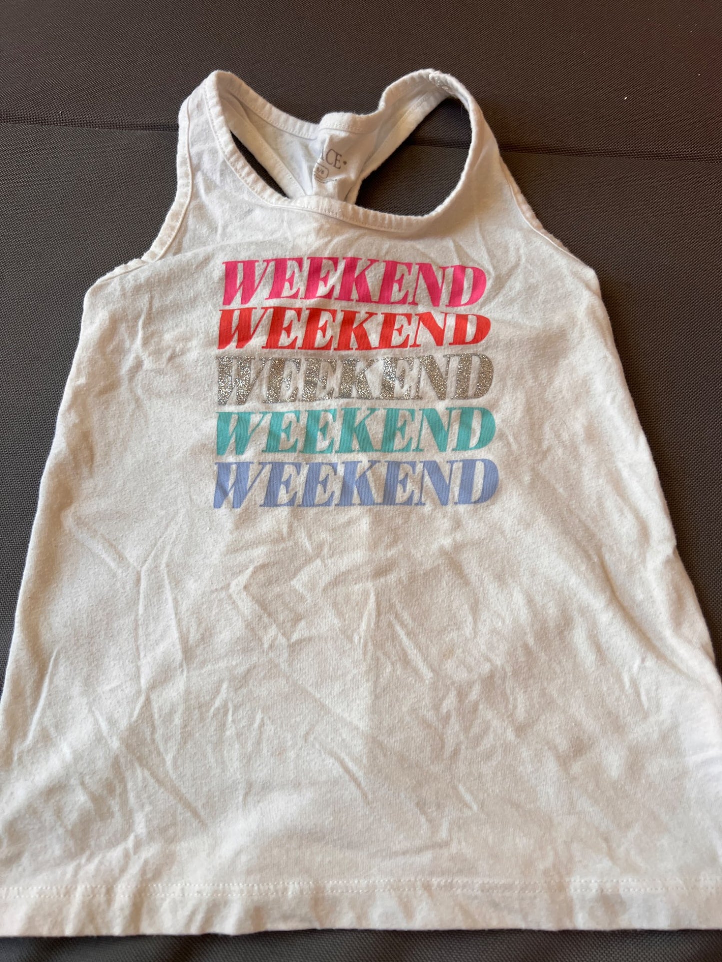Girl’s Weekend Tank Top , Kids 6/6X